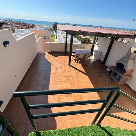 Апартаменты Atico Con Vistas Al Mar Y Piscina Privada Вера